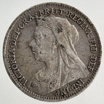 1899 Victoria Threepence Silver Coin | Fine Collectable Grade