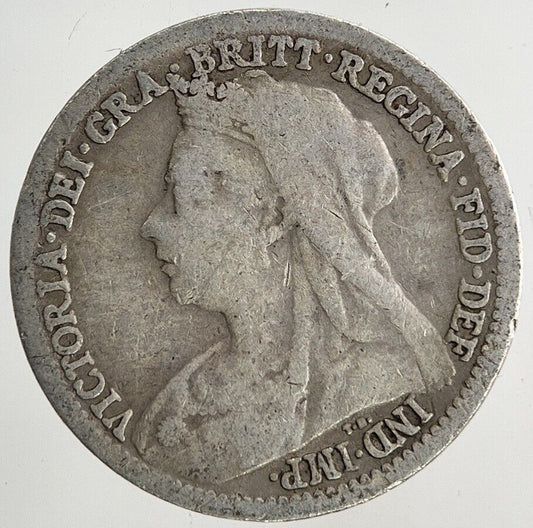 1899 Victoria Threepence Silver Coin | Collectable Grade