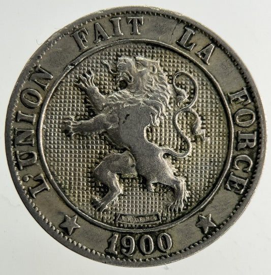 1900 Belgium 5 Centimes Coin | Fine Collectable Grade