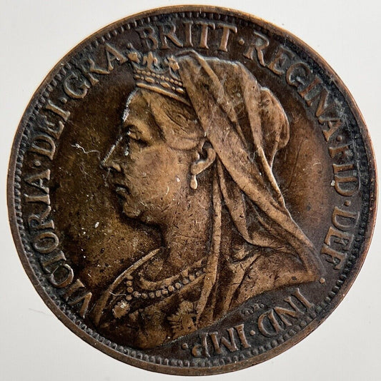1900 Victoria Farthing Coin | Very High Grade | a5668