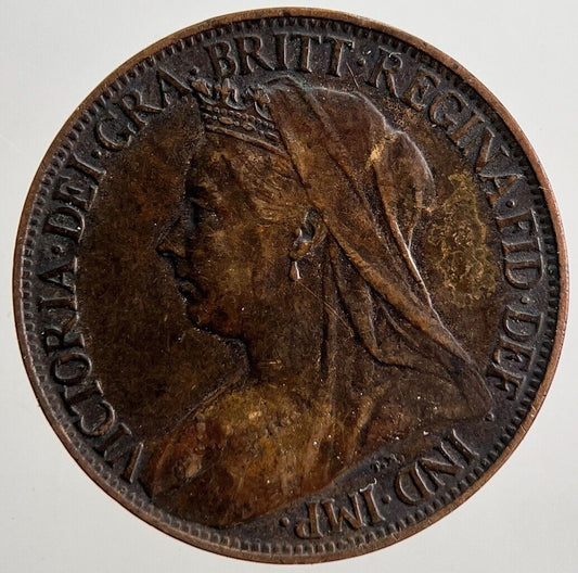 1900 Victoria British Farthing Coin | Very High Grade | a2582