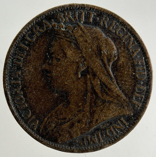 1900 Victoria Farthing Coin | Collectable Grade