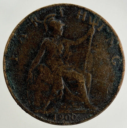 1900 Victoria Farthing Coin | Collectable Grade