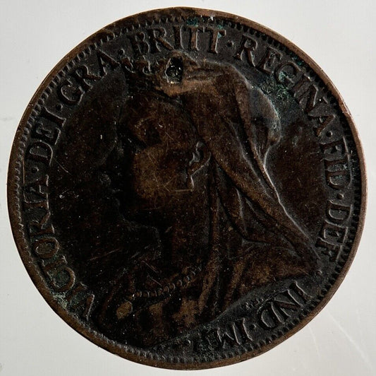1900 Victoria Farthing Coin | Collectable Grade