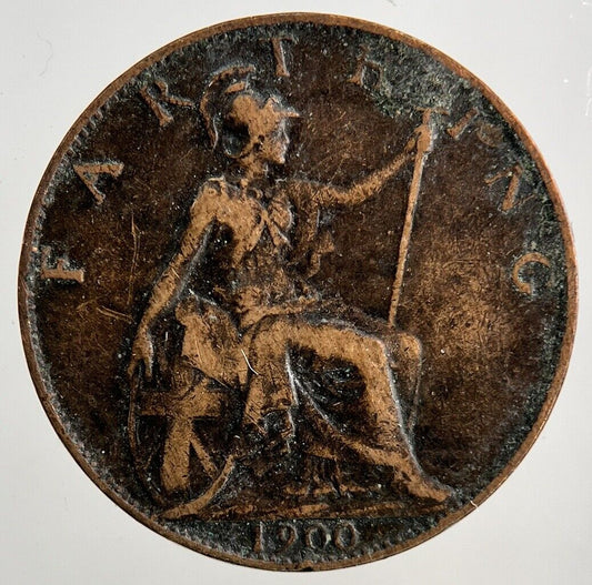 1900 Victoria Farthing Coin | Collectable Grade