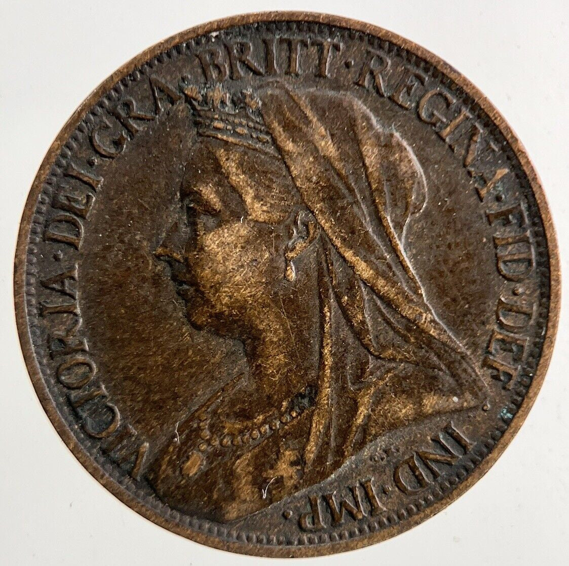 1900 Victoria Farthing Coin | Fine Collectable Grade
