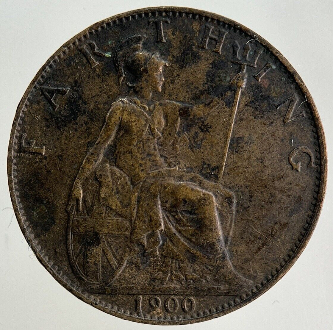 1900 Victoria Farthing Coin | Fine Collectable Grade