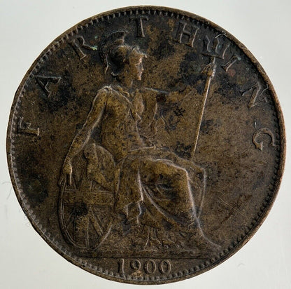 1900 Victoria Farthing Coin | Fine Collectable Grade