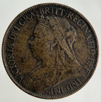 1900 Victoria Farthing Coin | Fine Collectable Grade