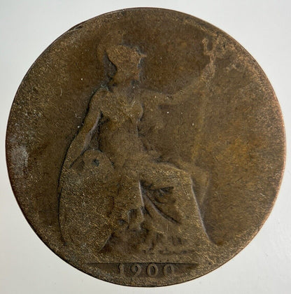 1900 Victoria Half-Penny Coin | Collectable Grade