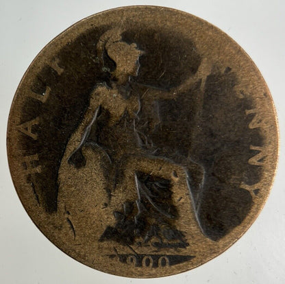 1900 Victoria Half-Penny Coin | Collectable Grade