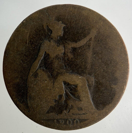 1900 Victoria Half-Penny Coin | Collectable Grade