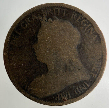 1900 Victoria Half-Penny Coin | Collectable Grade