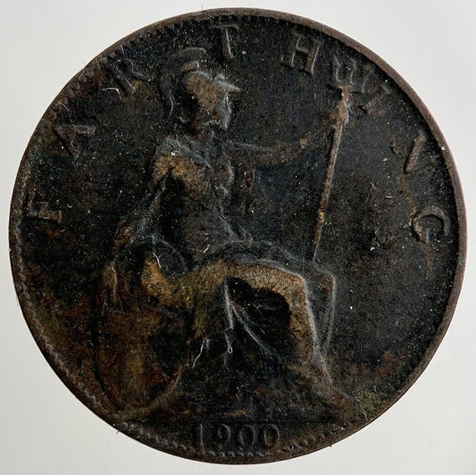 1900 Victoria Farthing Coin | Collectable Grade