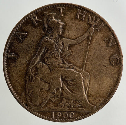 1900 Victoria Farthing Coin | Fine Collectable Grade