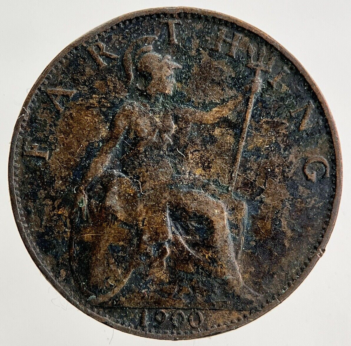 1900 Victoria Farthing Coin | Collectable Grade