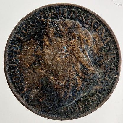 1900 Victoria Farthing Coin | Collectable Grade