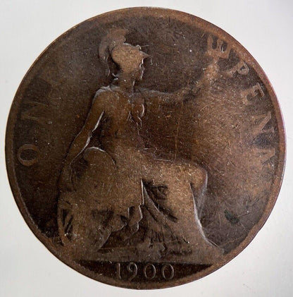 1900 Victoria One Penny Coin | Collectable Grade