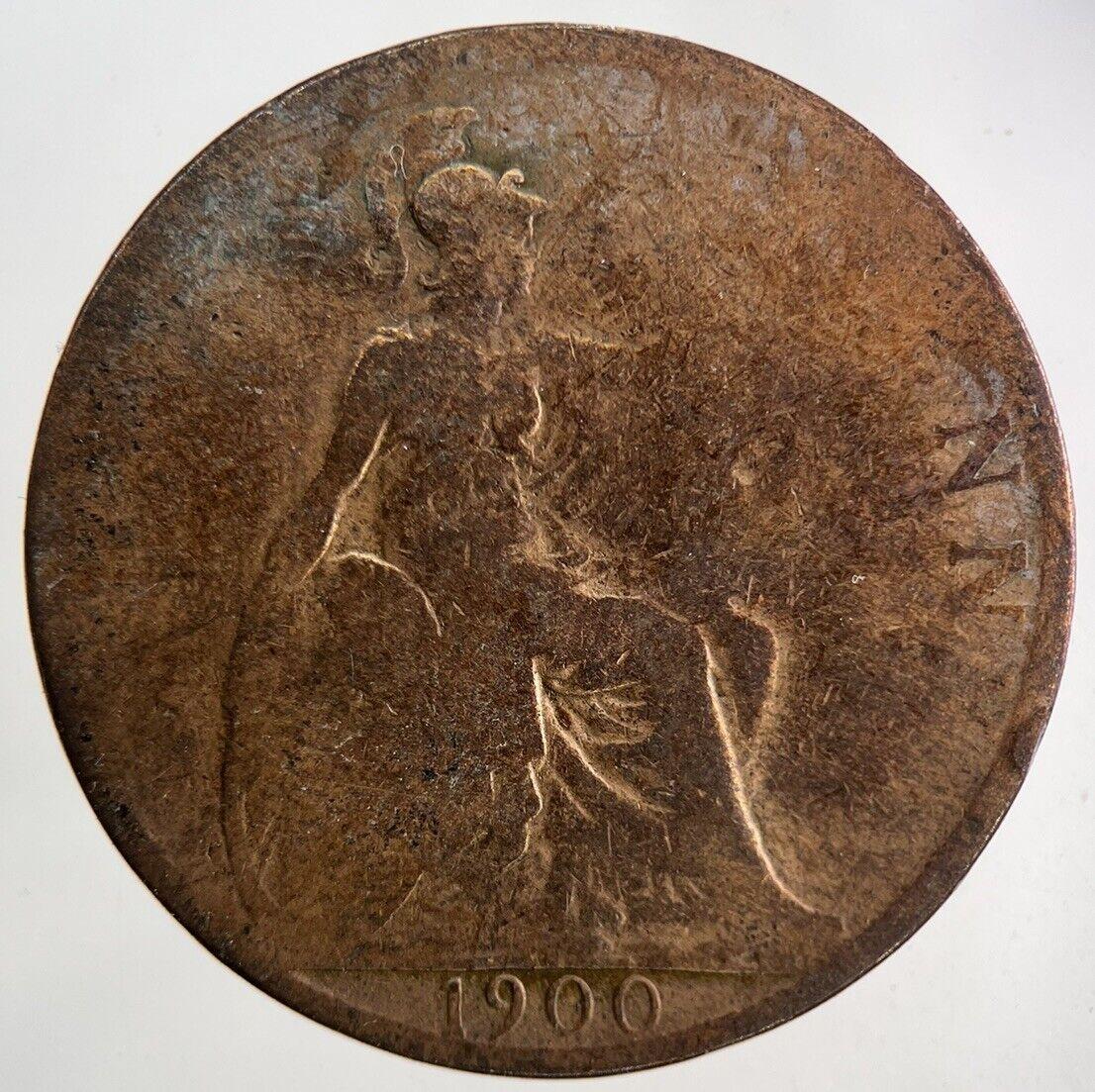 1900 Victoria One Penny Coin | Collectable Grade