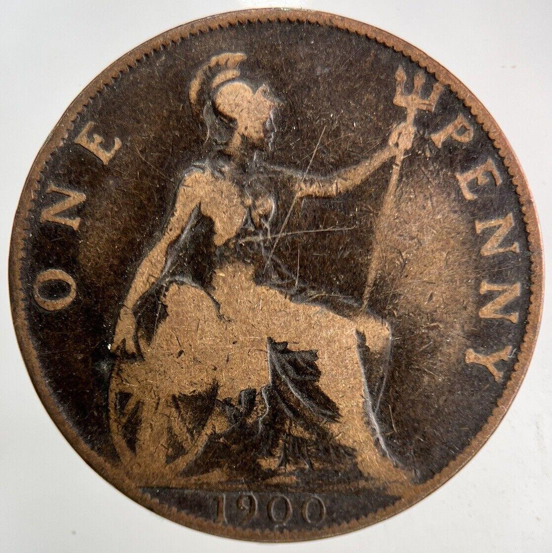 1900 Victoria One Penny Coin | Collectable Grade