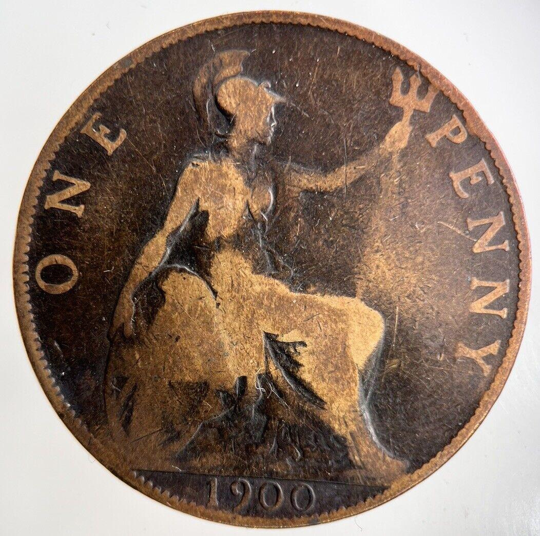1900 Victoria One Penny Coin | Collectable Grade