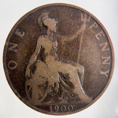 1900 Victoria One Penny Coin | Collectable Grade