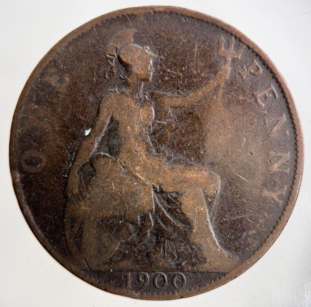 1900 Victoria One Penny Coin | Collectable Grade