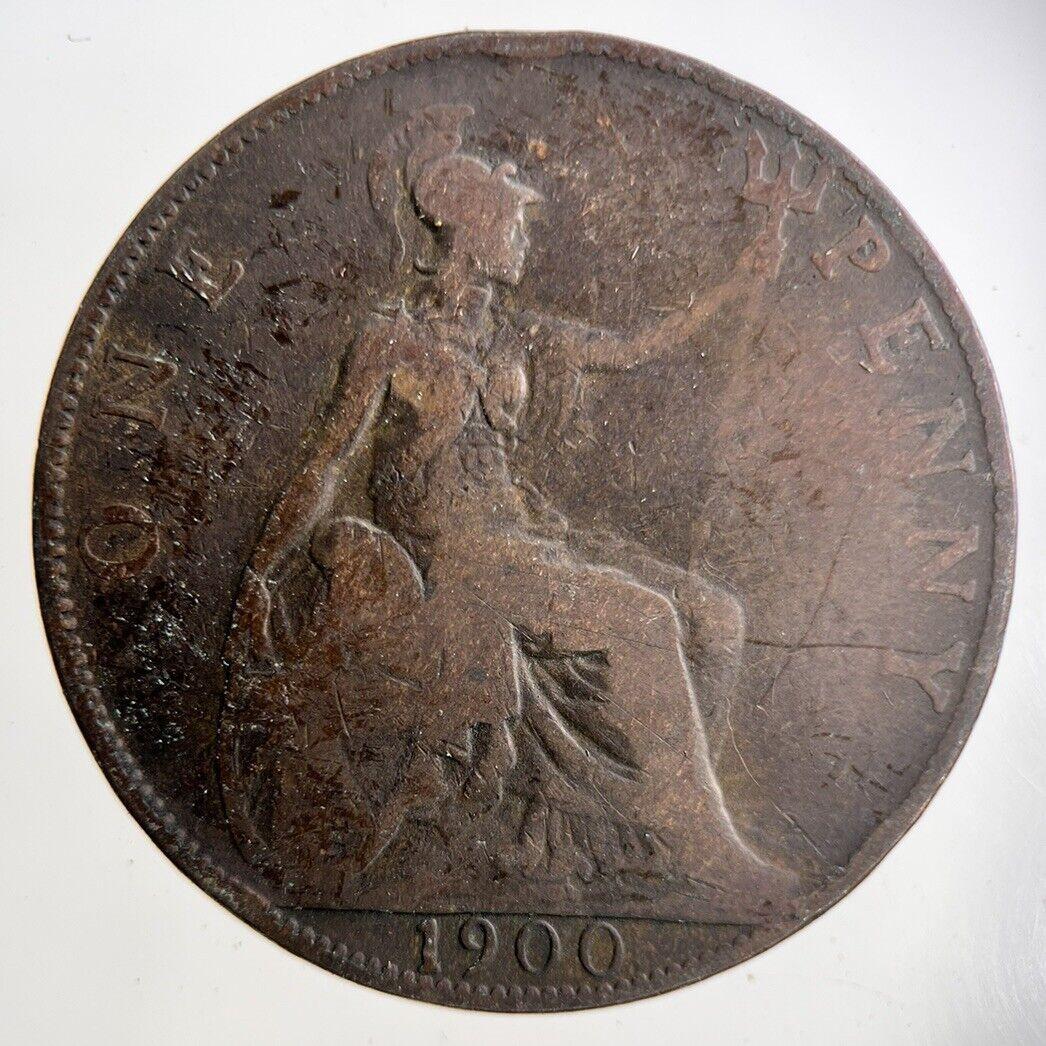 1900 Victoria One Penny Coin | Collectable Grade