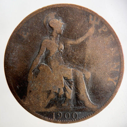 1900 Victoria One Penny Coin | Collectable Grade