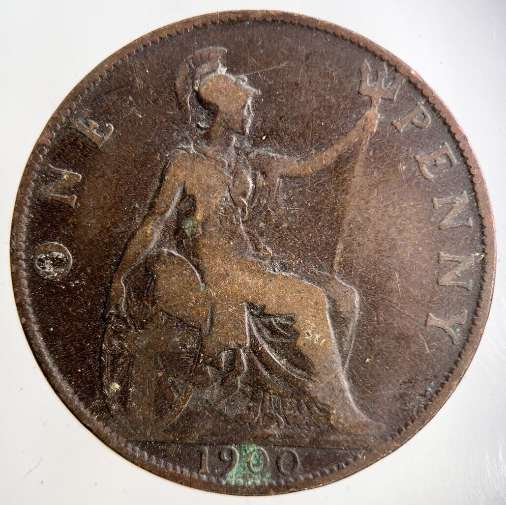 1900 Victoria One Penny Coin | Collectable Grade