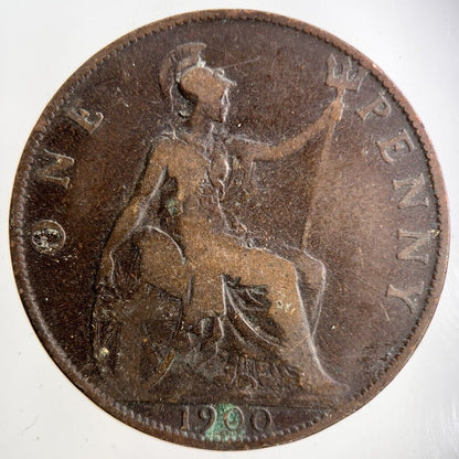 1900 Victoria One Penny Coin | Collectable Grade