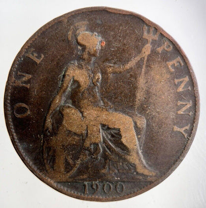 1900 Victoria One Penny Coin | Collectable Grade