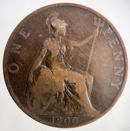 1900 Victoria One Penny Coin | Collectable Grade