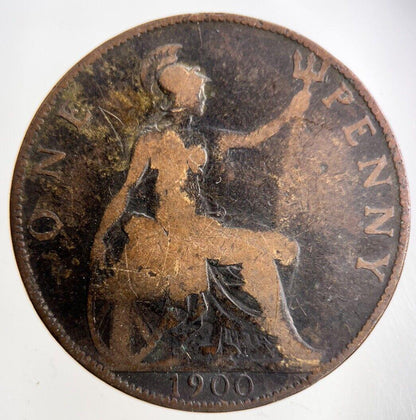 1900 Victoria One Penny Coin | Collectable Grade