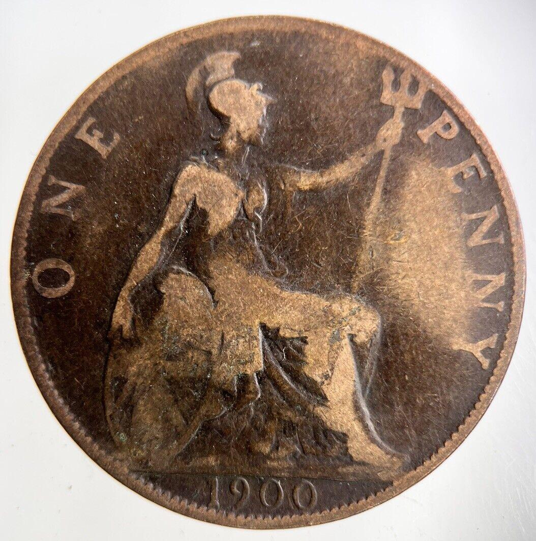 1900 Victoria One Penny Coin | Collectable Grade