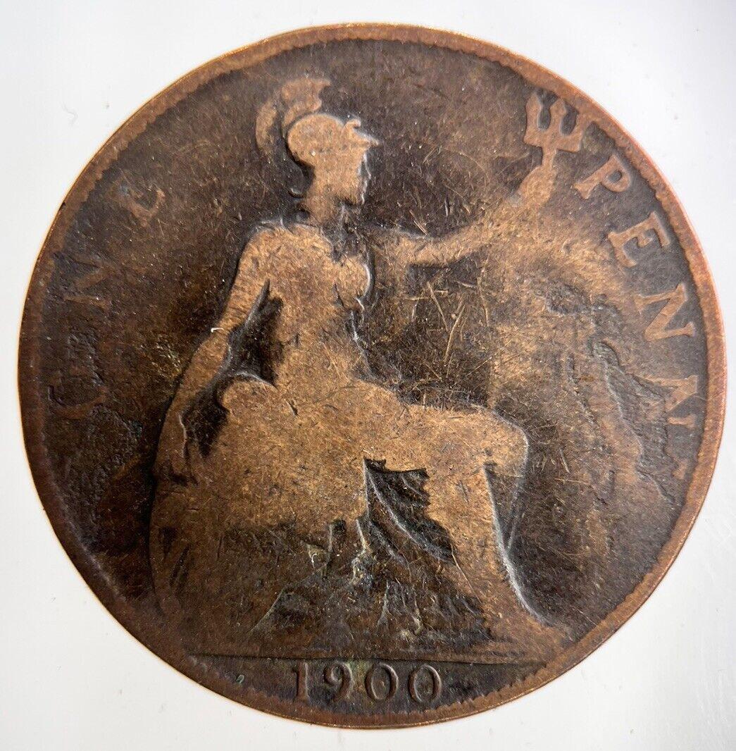 1900 Victoria One Penny Coin | Collectable Grade