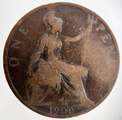 1900 Victoria One Penny Coin | Collectable Grade