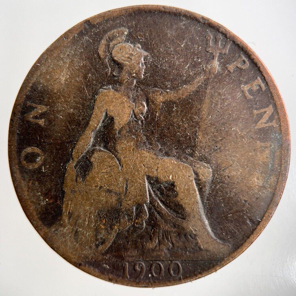 1900 Victoria One Penny Coin | Collectable Grade