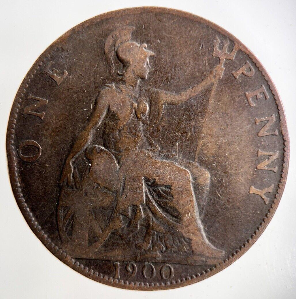 1900 Victoria One Penny Coin | Collectable Grade