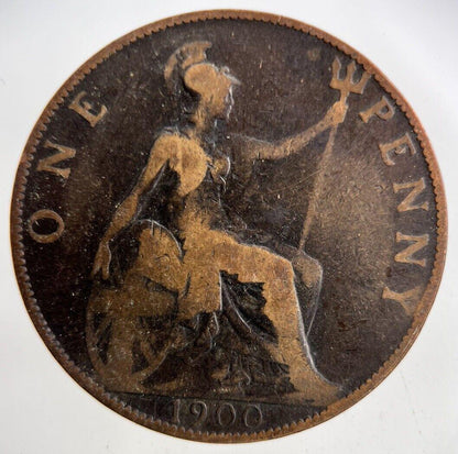 1900 Victoria One Penny Coin | Collectable Grade