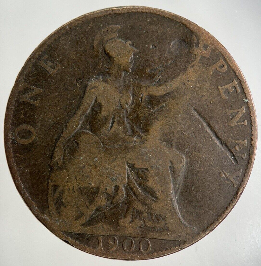 1900 Victoria One Penny Coin | Collectable Grade