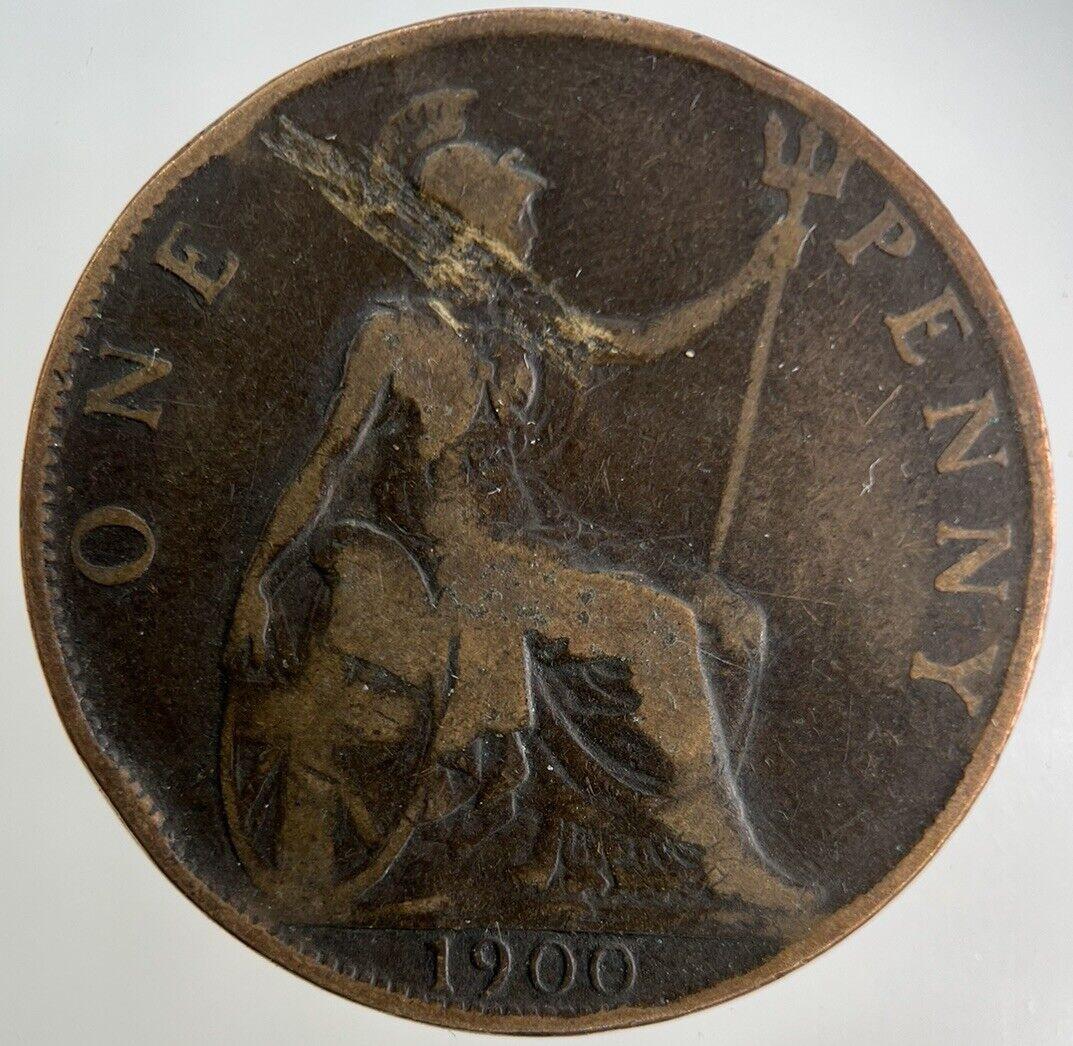 1900 Victoria One Penny Coin | Collectable Grade