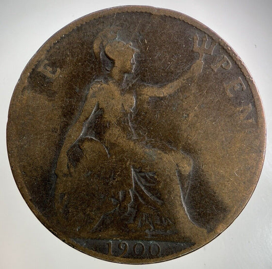 1900 Victoria One Penny Coin | Collectable Grade