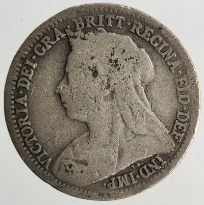 1900 Victoria Threepence Silver Coin | Collectable Grade