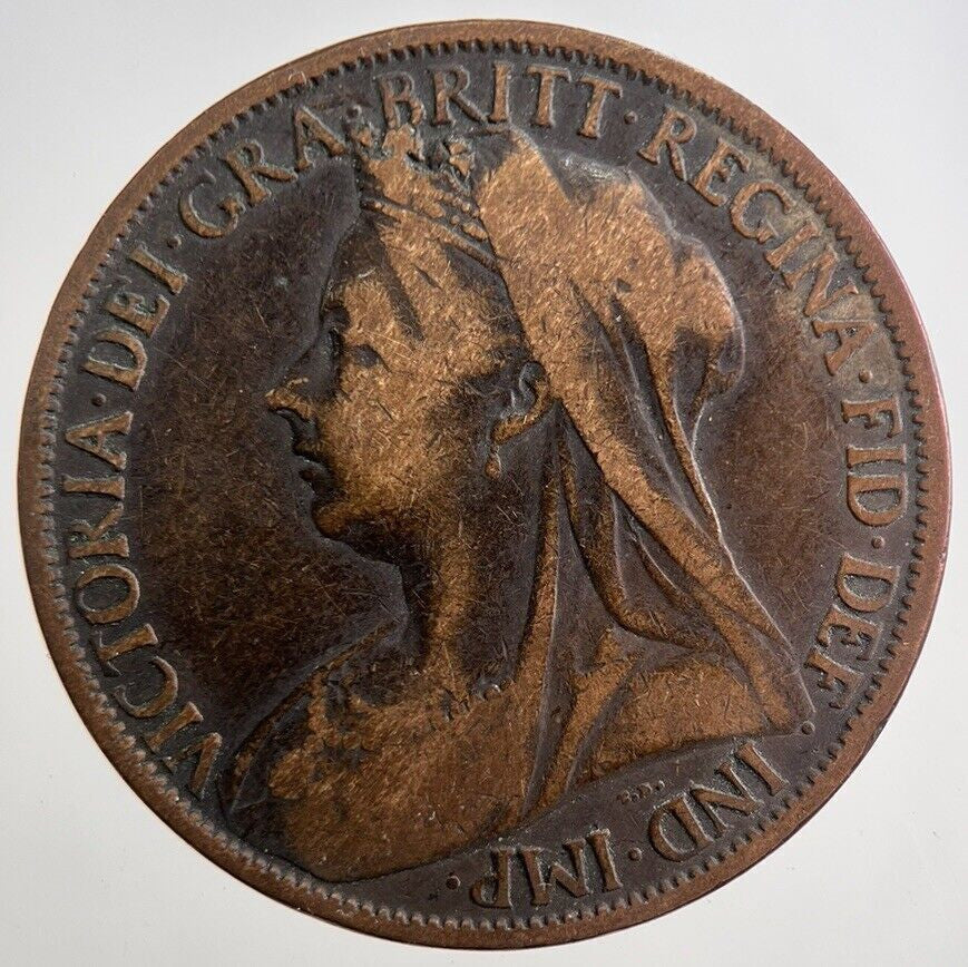 1900 Victoria Penny Coin | Collectable Grade | a8015