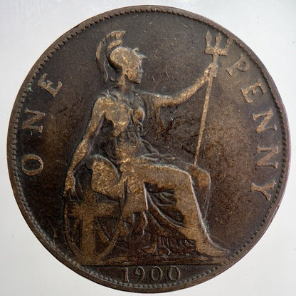 1900 Victoria One Penny Coin | Collectable Grade | a5659