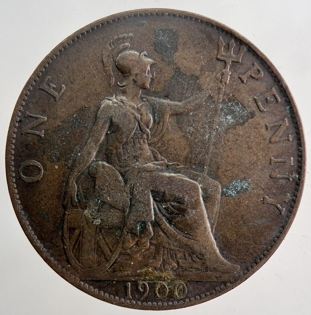 1900 Victoria Penny Coin | Fine Collectable Grade | a5935