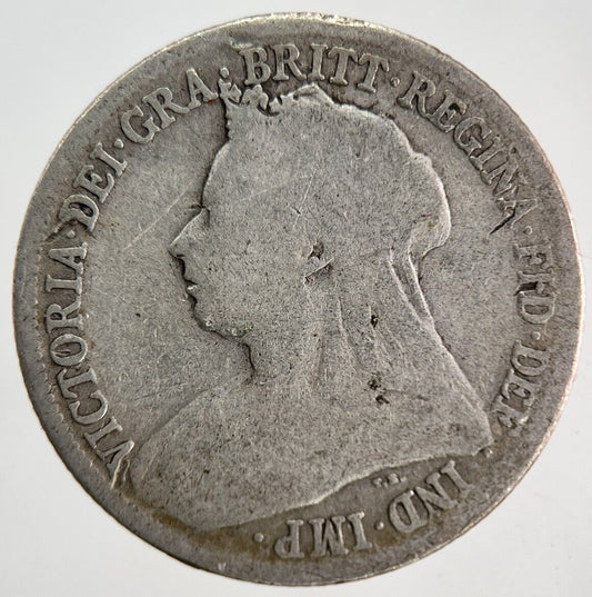 1900 Victoria Silver Shilling Coin | Collectable Grade