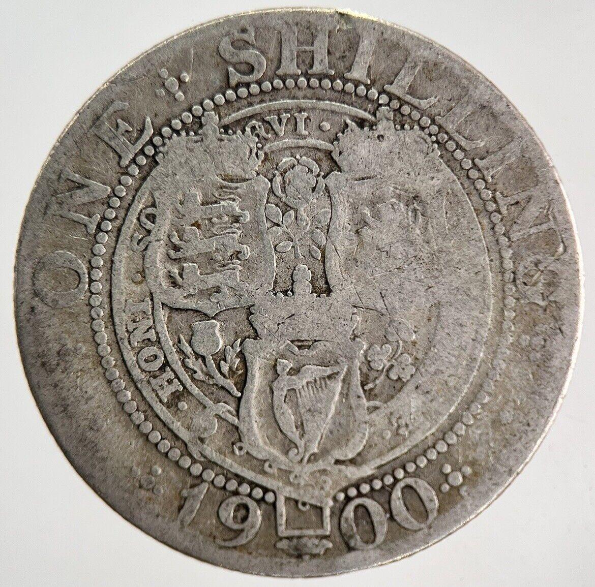 1900 Victoria Silver Shilling Coin | Collectable Grade