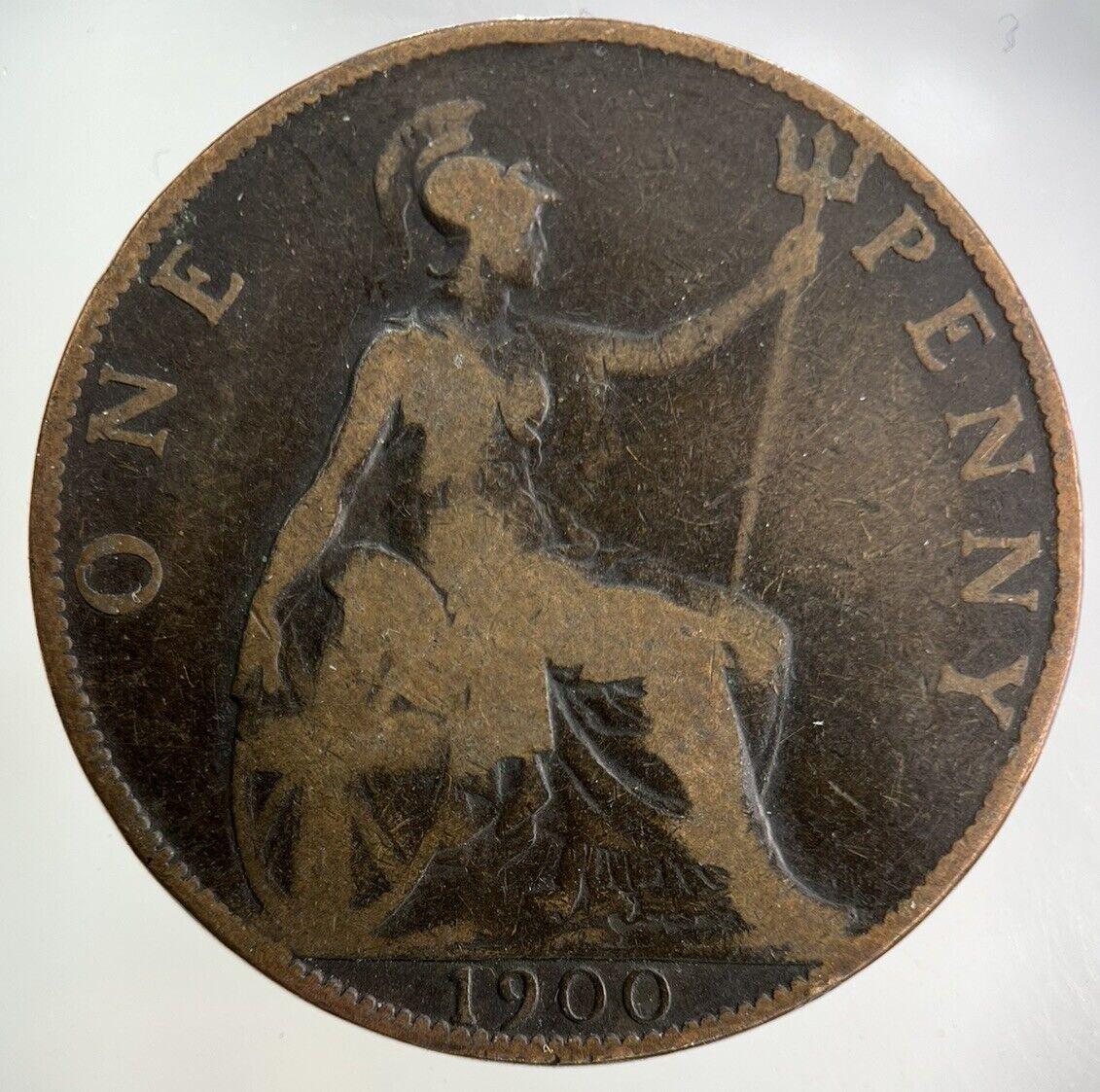 1900 Victoria One Penny Coin | Collectable Grade